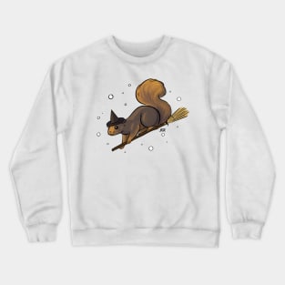 Squirrel Witch Crewneck Sweatshirt